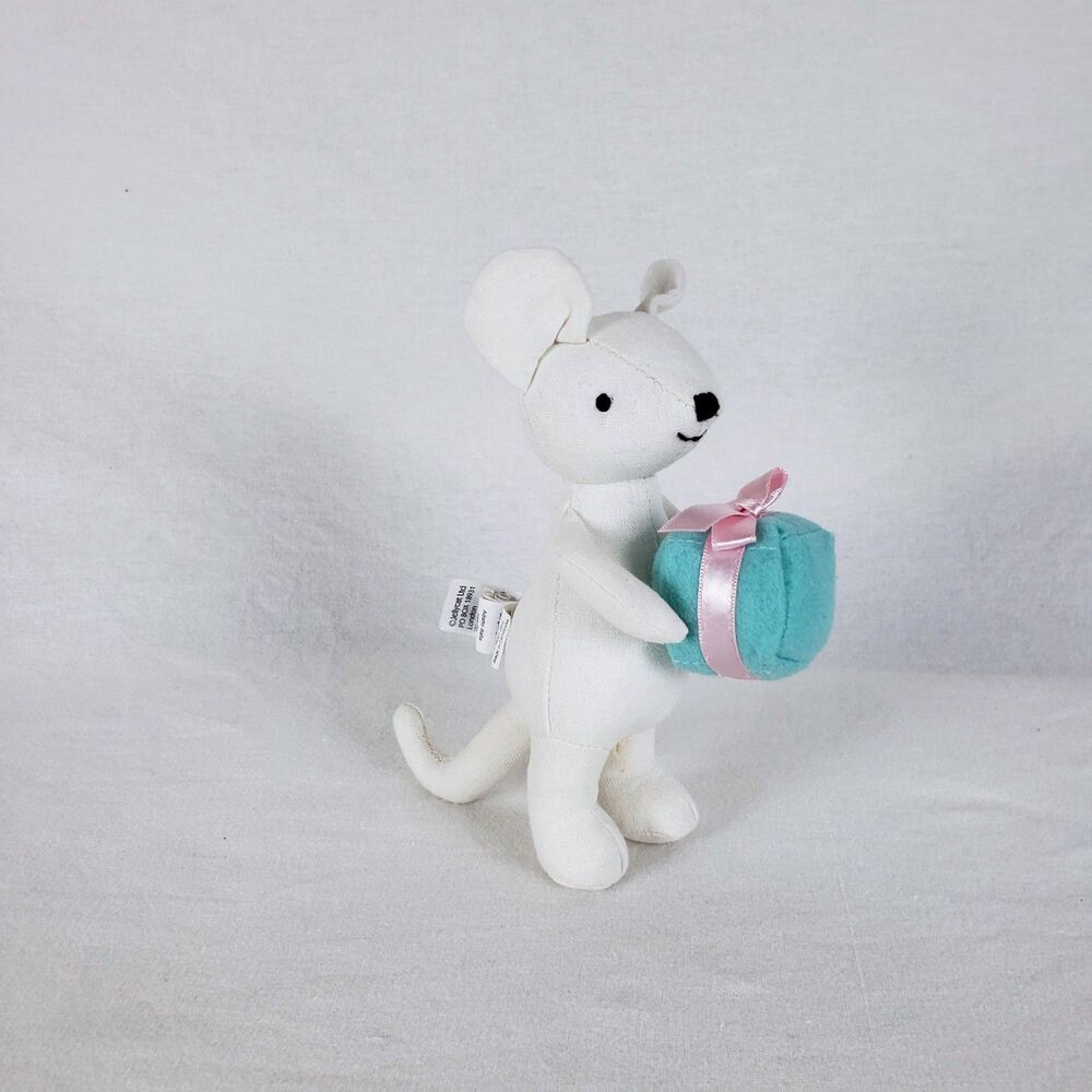 Jellycat Mini Messenger Mouse Stuffed Animal 7" Retired Christmas Present